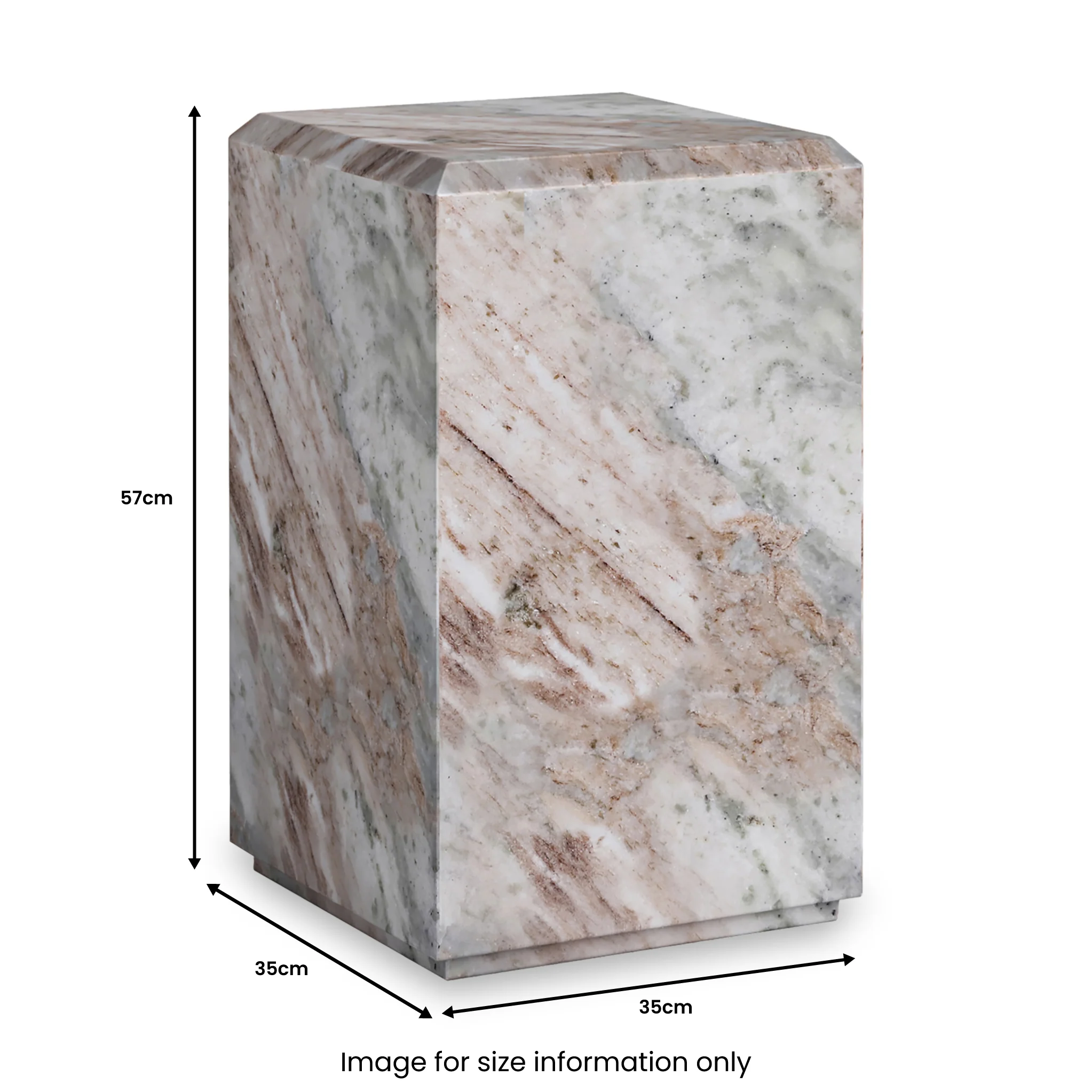 Langham Marble Block Side Table - Image 21