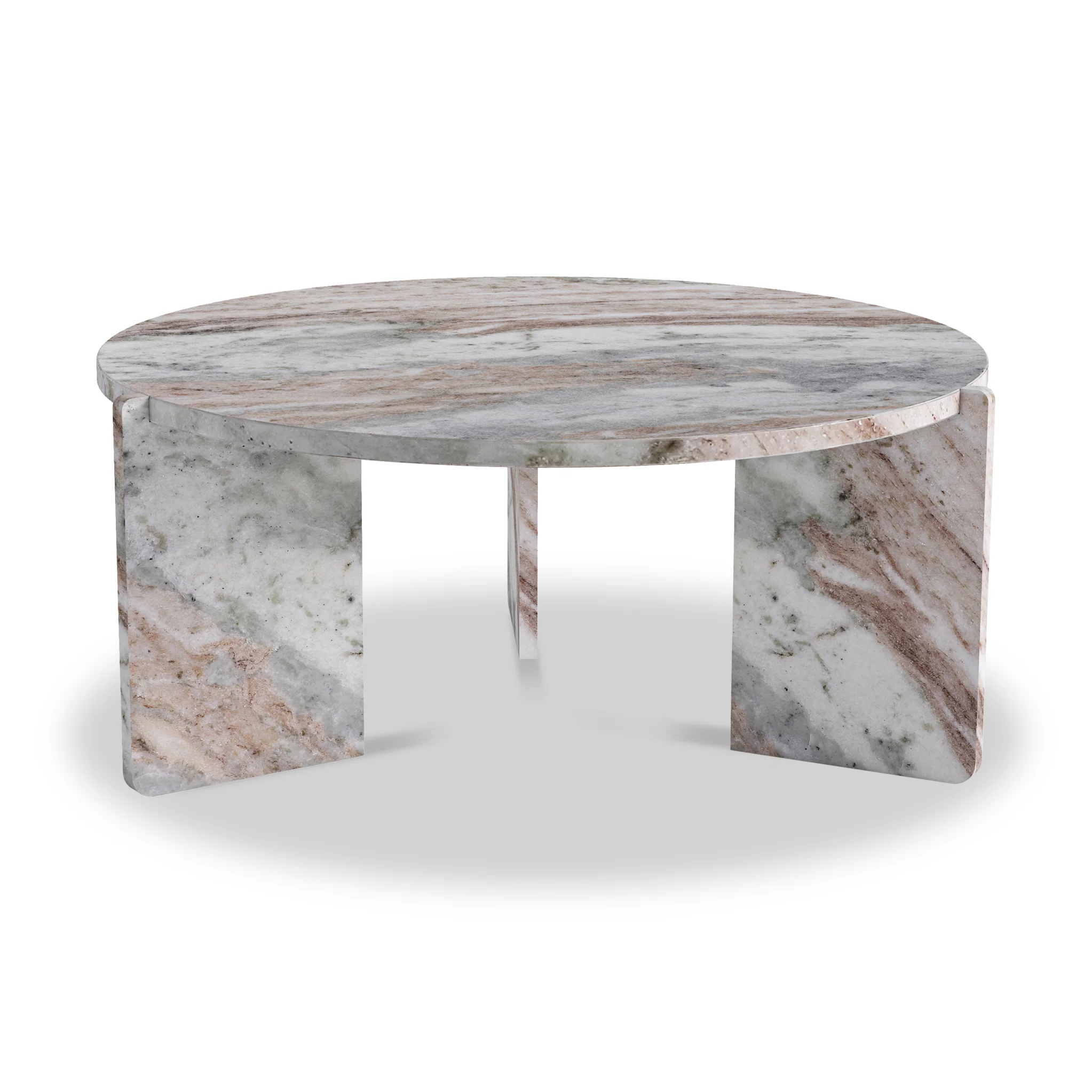 Langham Marble Large Round Coffee Table - Image 16
