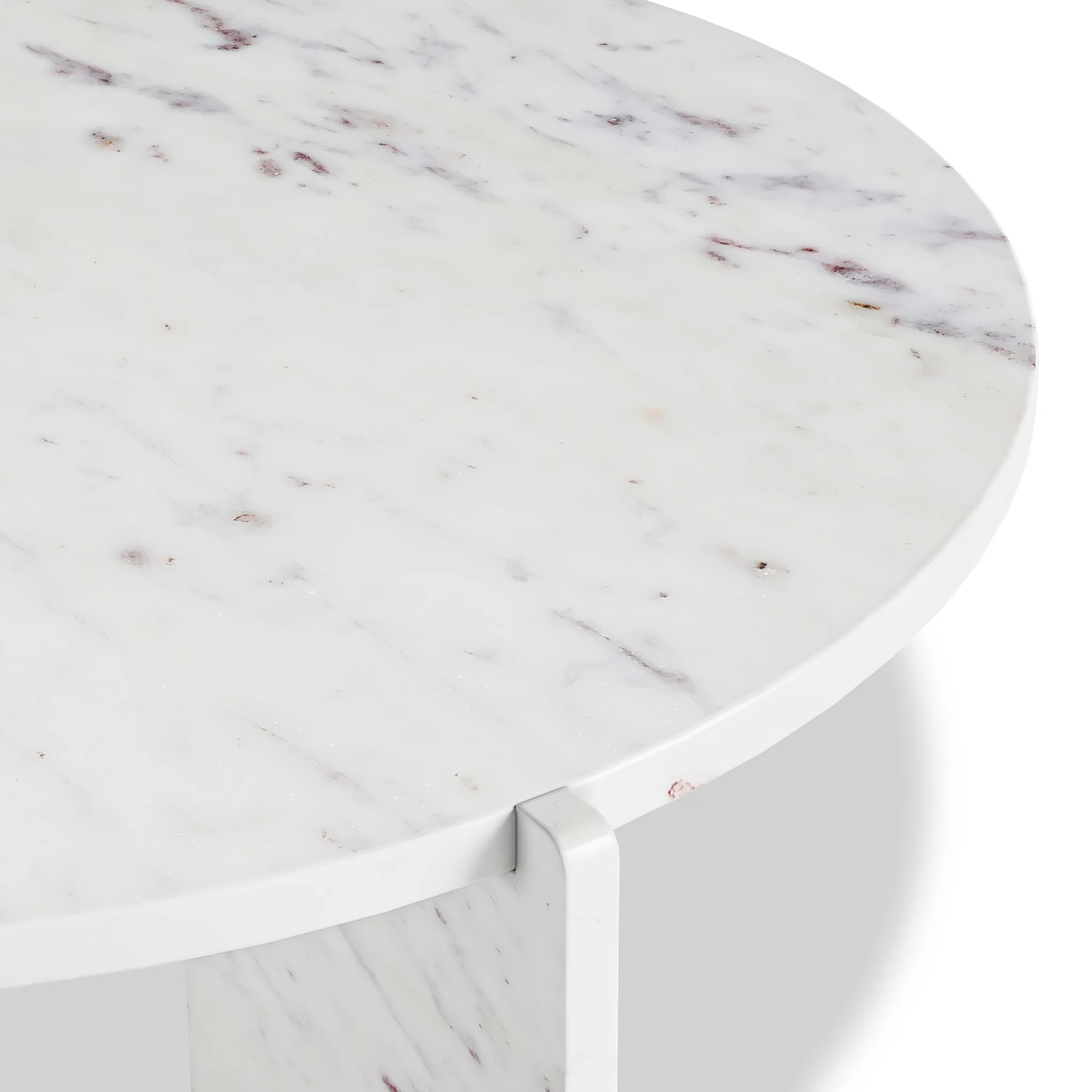 Langham Marble Large Round Coffee Table - Image 5