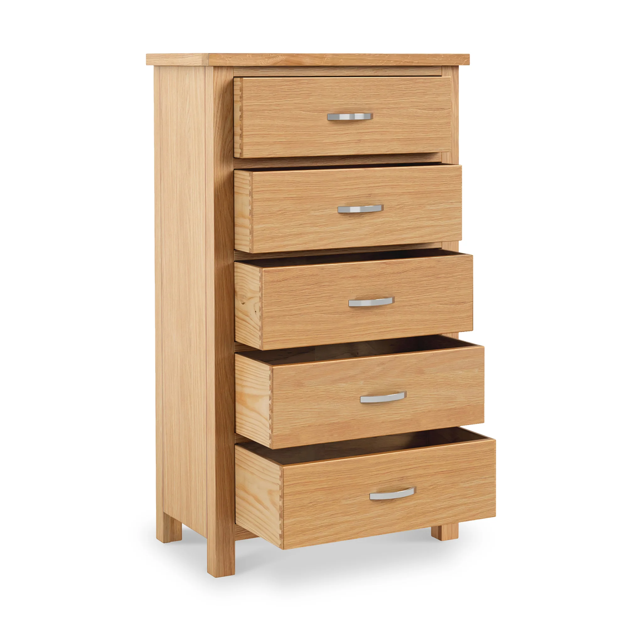 London Oak XL Tallboy Chest - Image 4