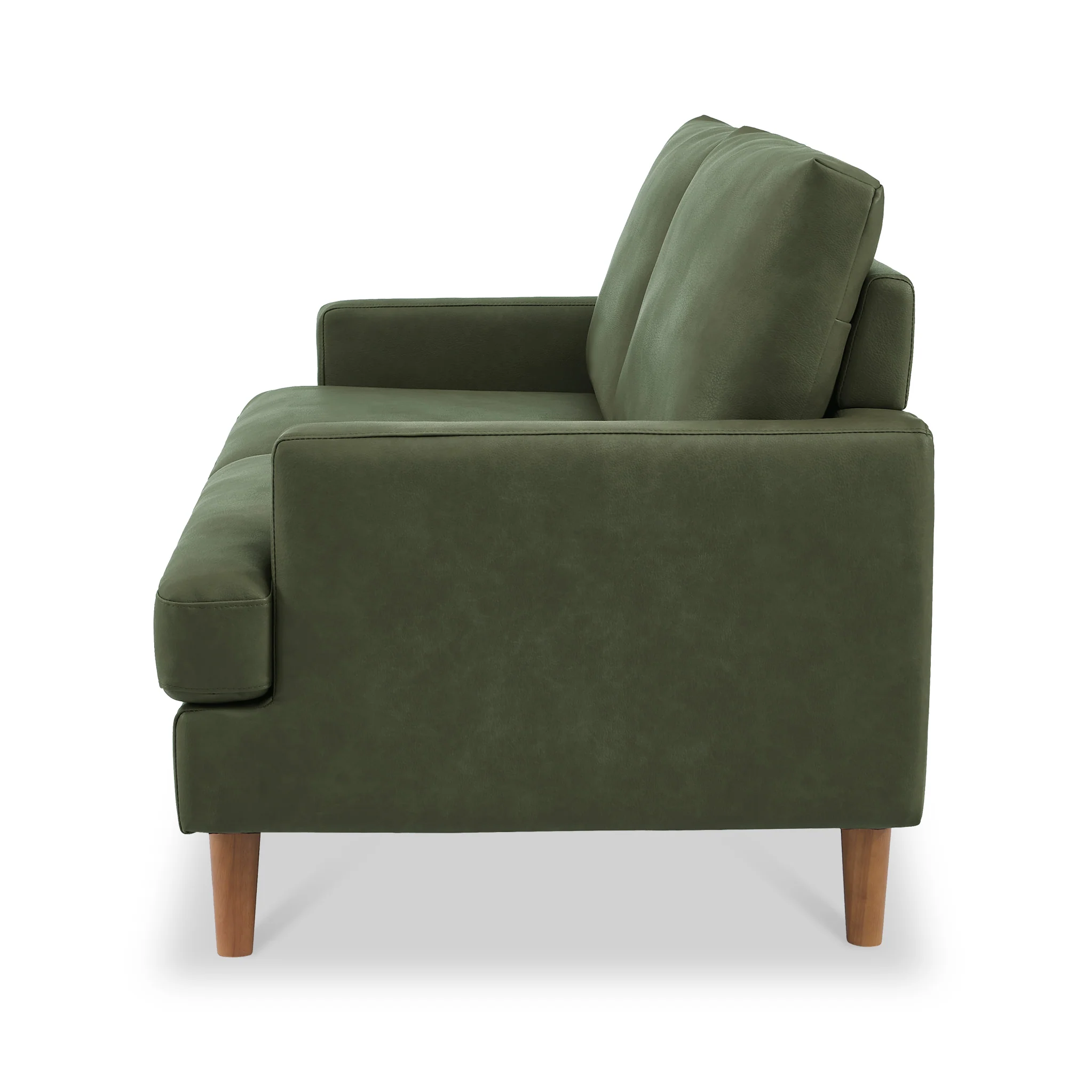 Max Faux Leather 3 Seater Sofa - Image 13