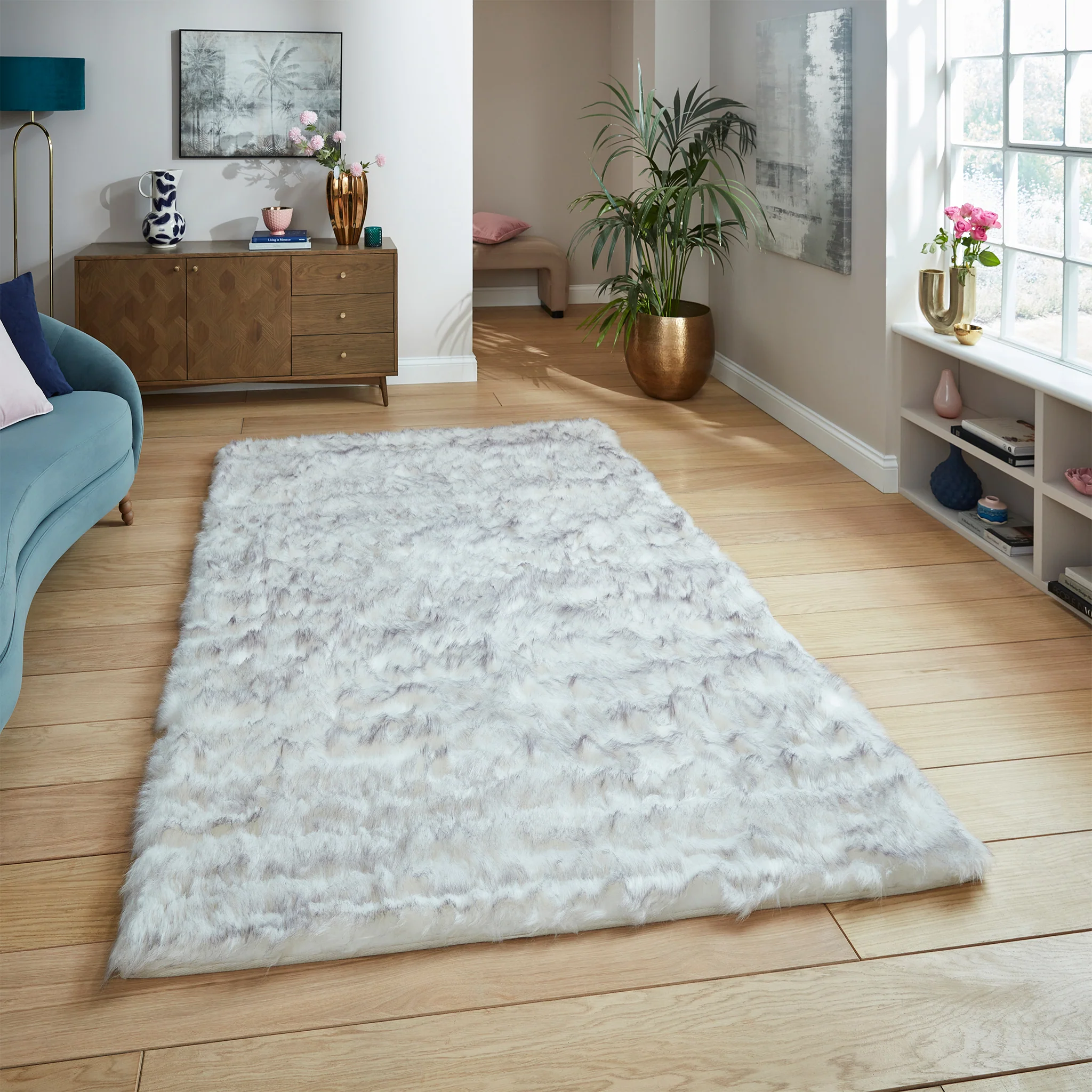 Mayfair Plain Shaggy Rug - Image 11