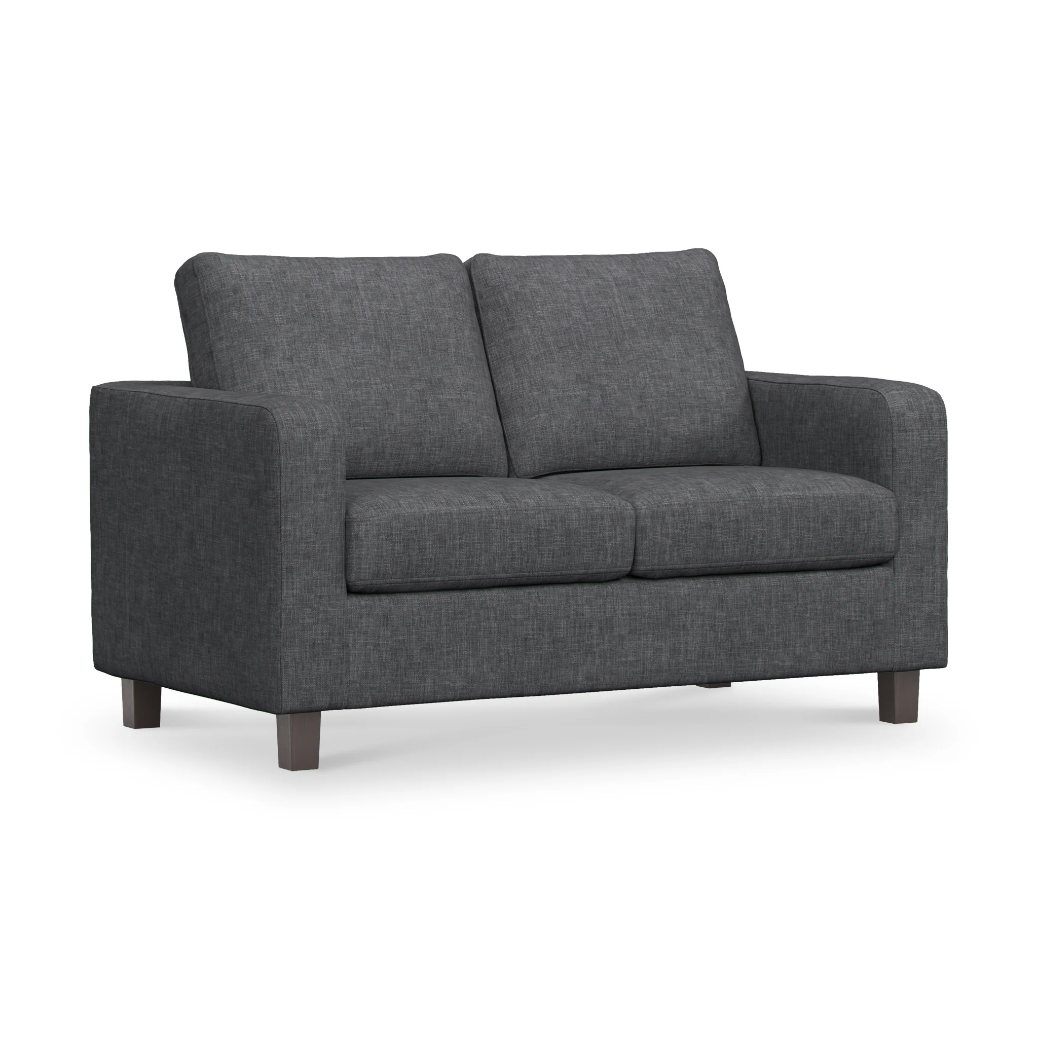 Myles Grey Fabric 2 Seater Sofa