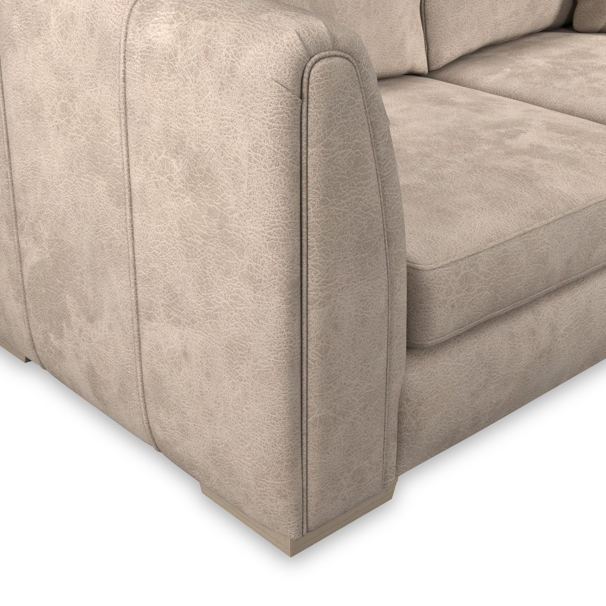 Oakley Faux Leather 2 Seater Sofa - Image 13