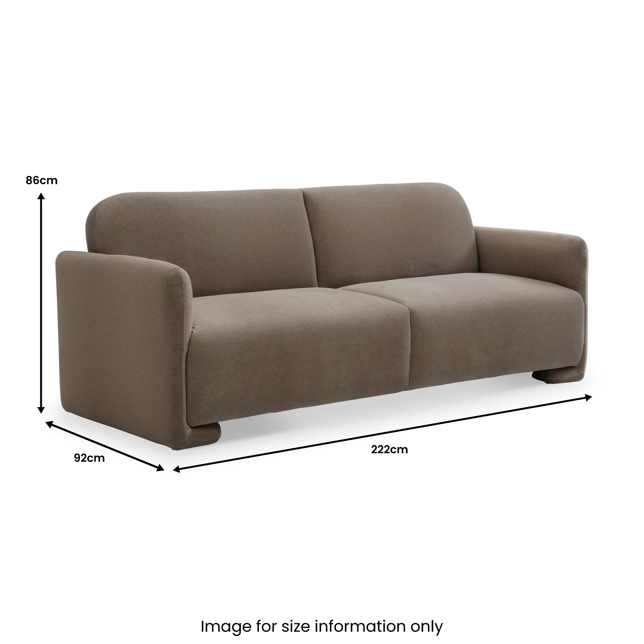 Oatley 3 Seater Sofa Bed - Image 23