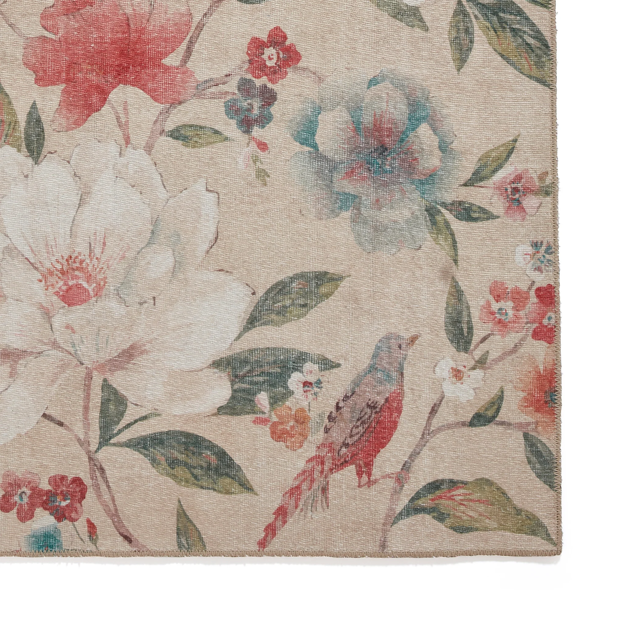 Pippa Floral Washable Rug - Image 17