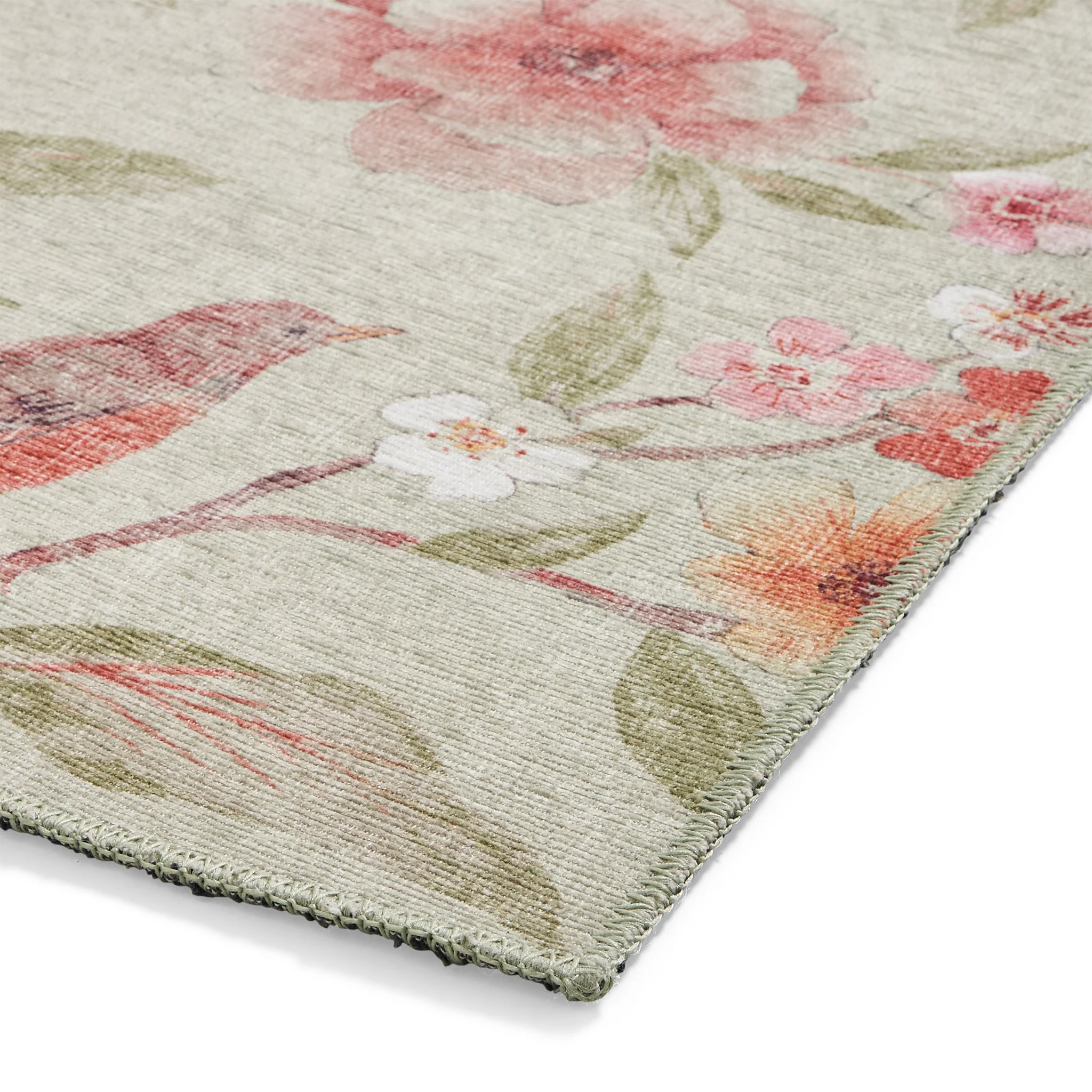Pippa Floral Washable Rug - Image 5