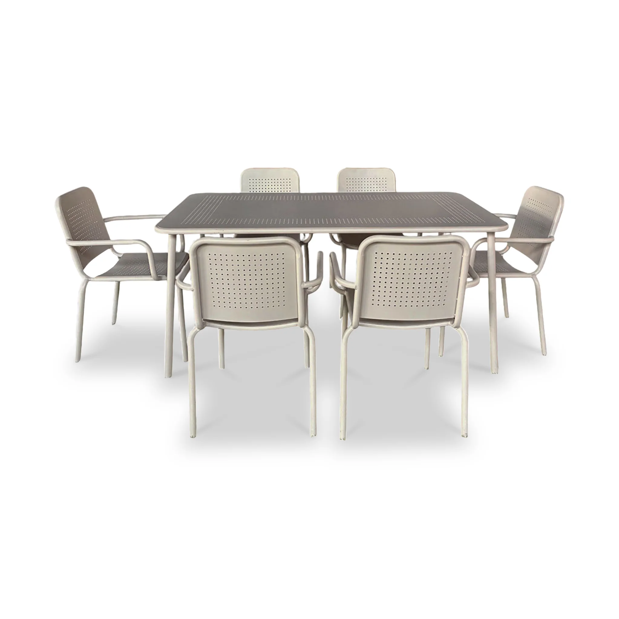 Porto 6 Seater Rectangular Dining Set - Image 10