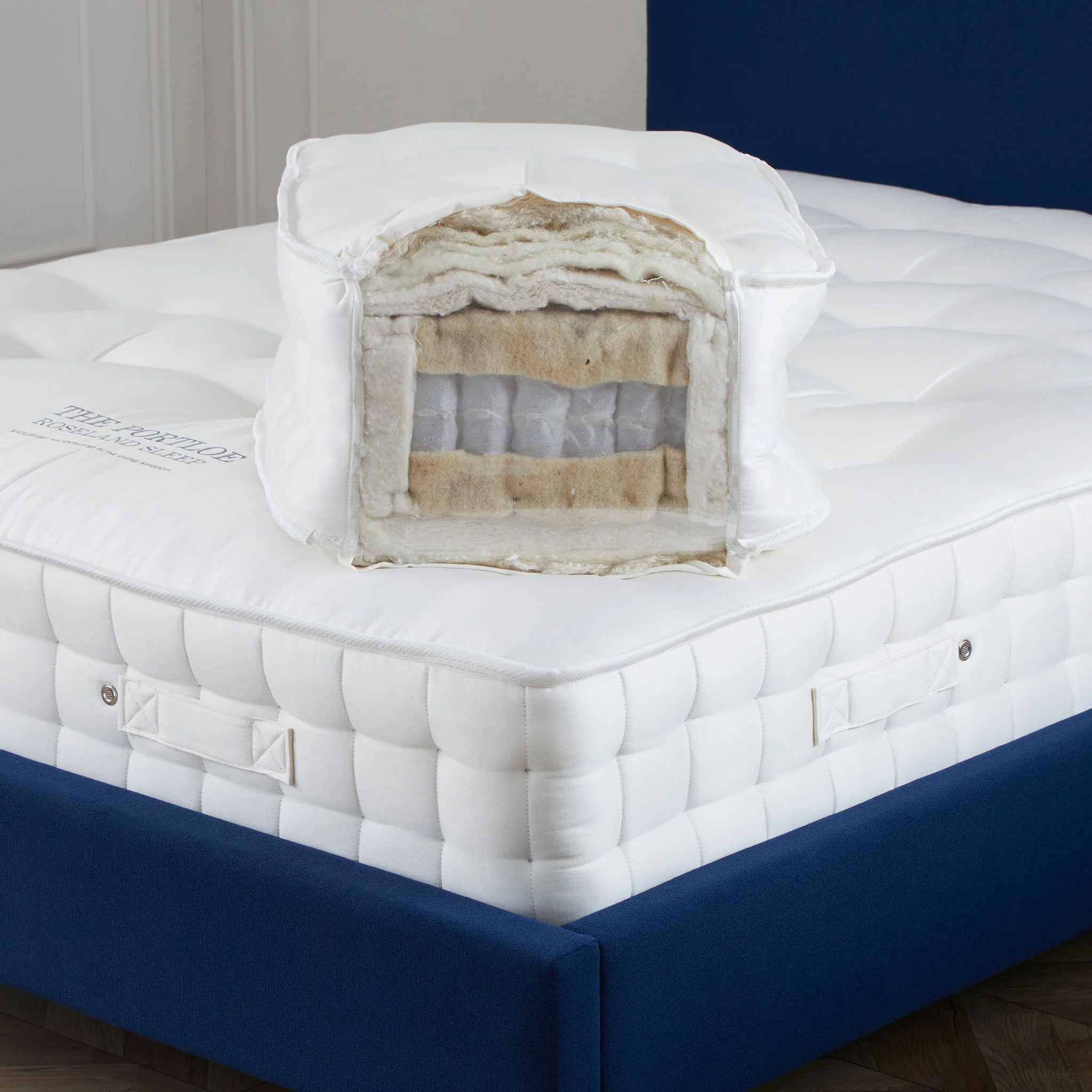 Luxury Handmade Portloe Pocket Mattress by Roseland Sleep - Image 2