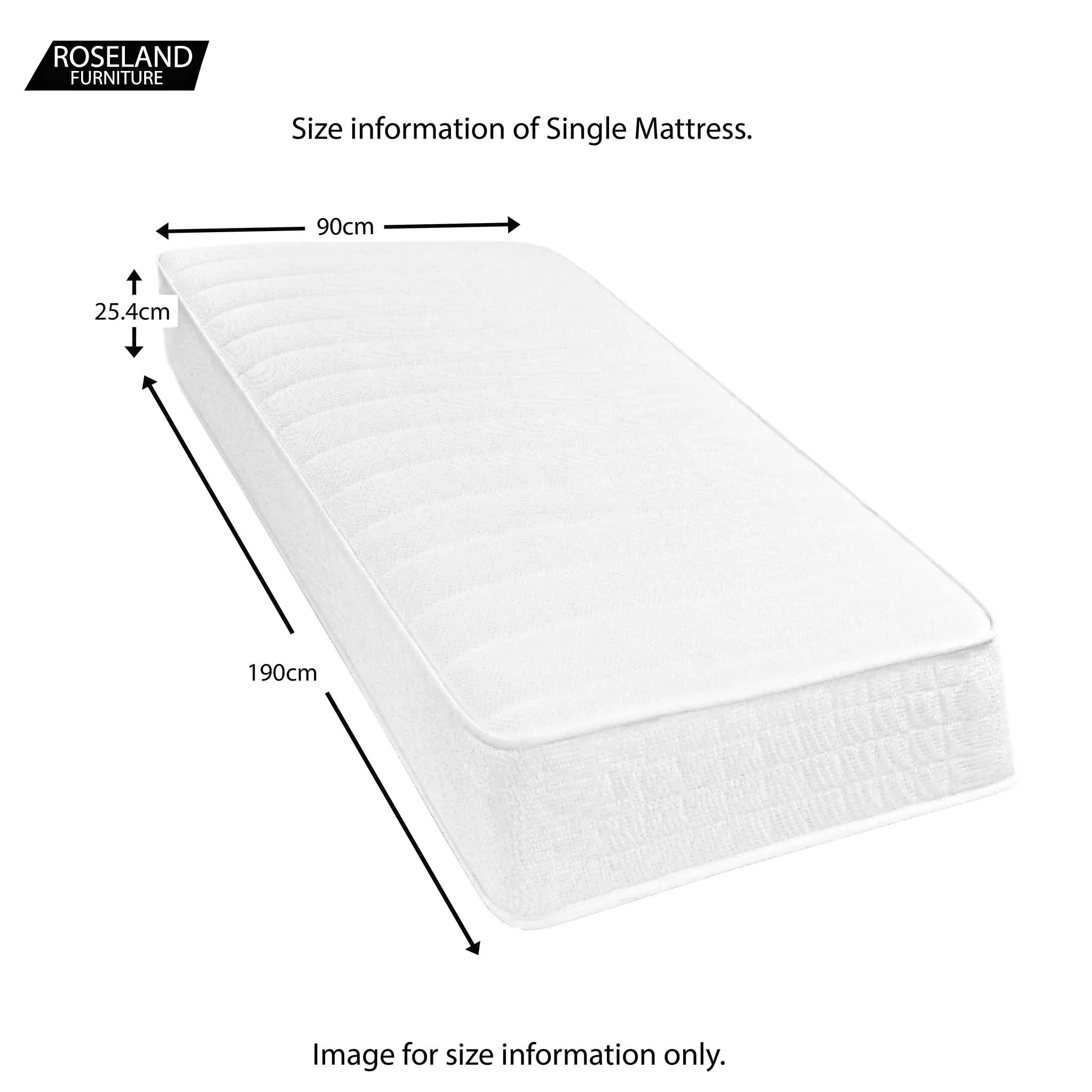 Stratford Memory Coil Quilted Mattress by Roseland Sleep - Image 10