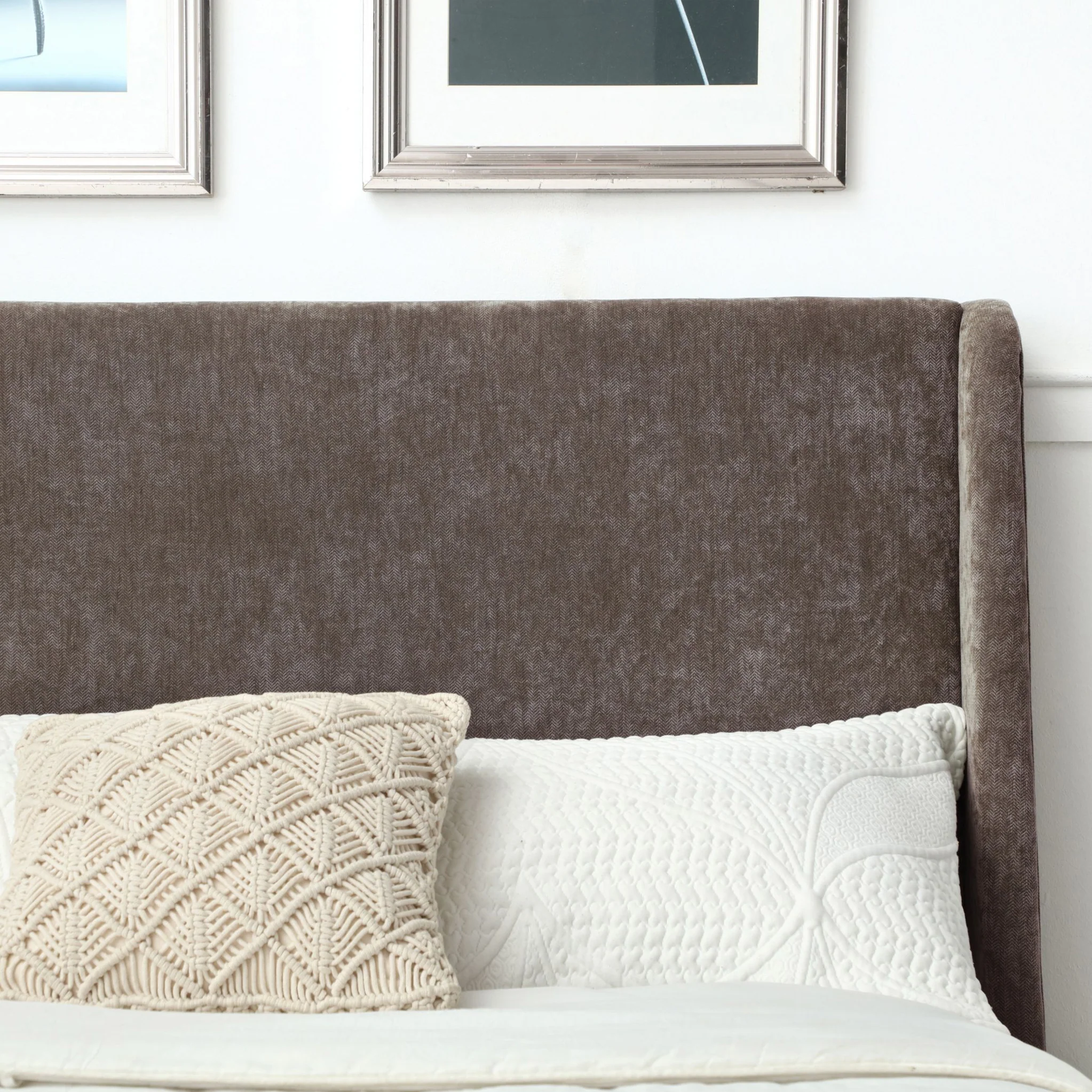 Russell Chenille Bed Frame - Image 10