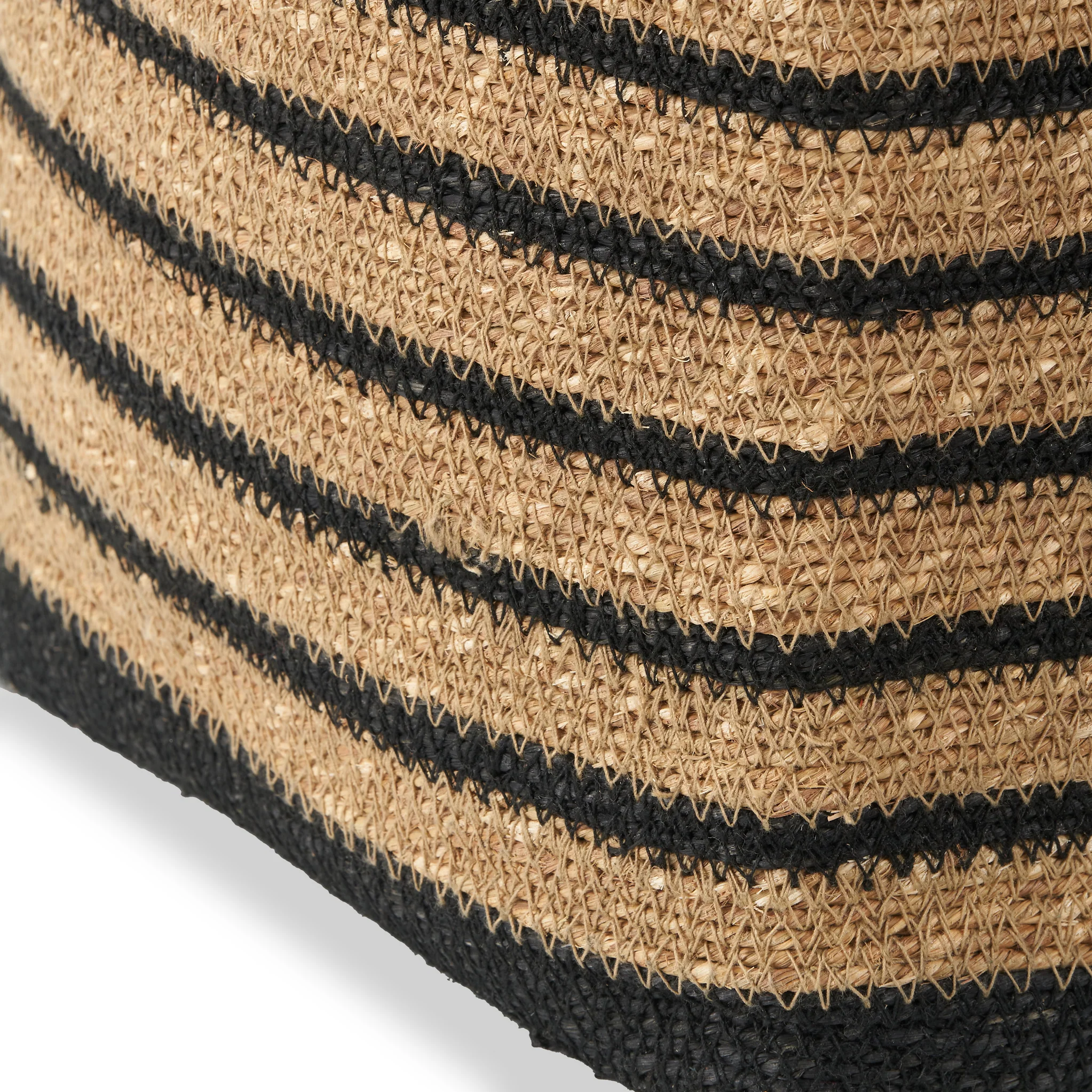 Seagrass Stripe Square Basket - Image 9