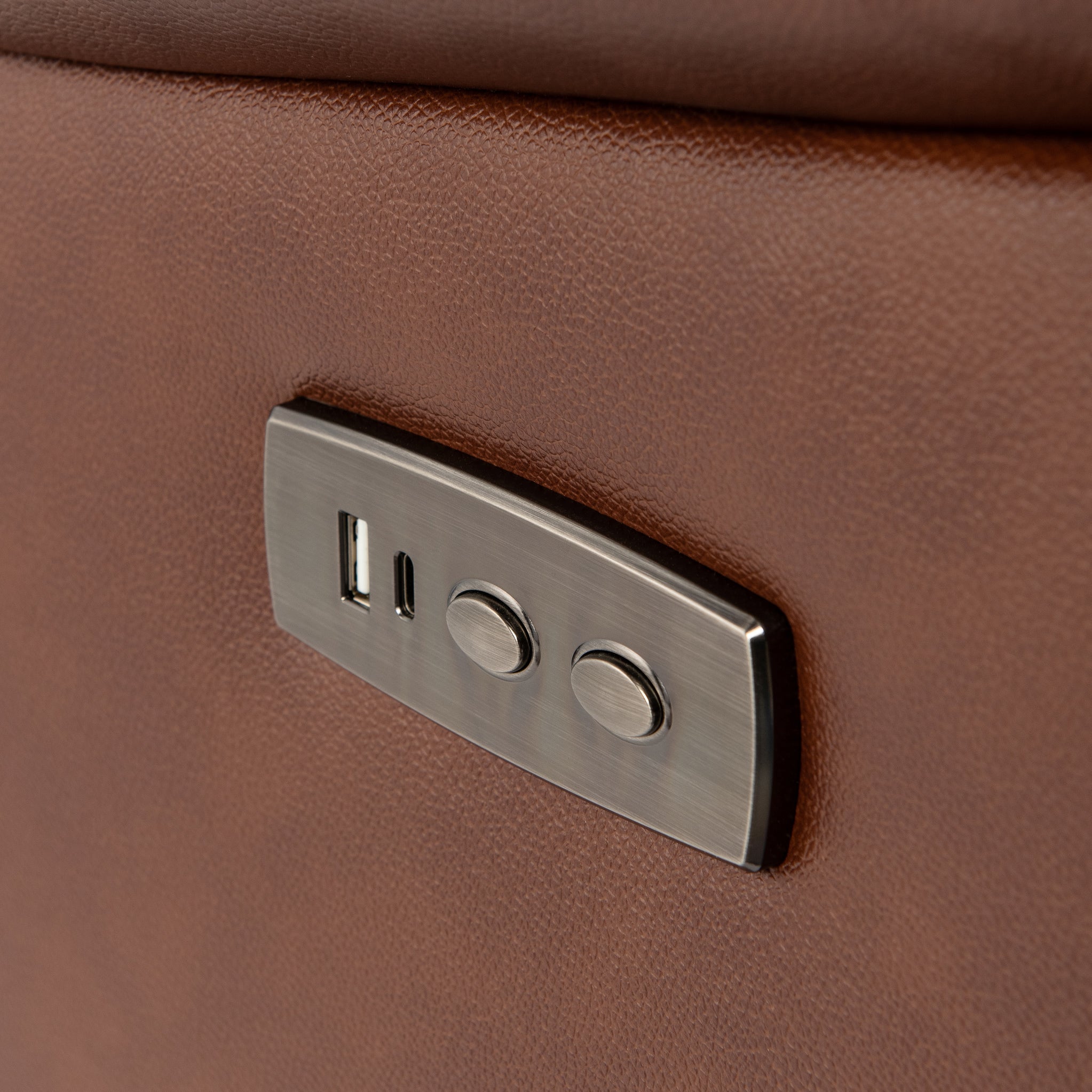 Selma Leather Power Recliner 3 Seater Sofa - Image 18