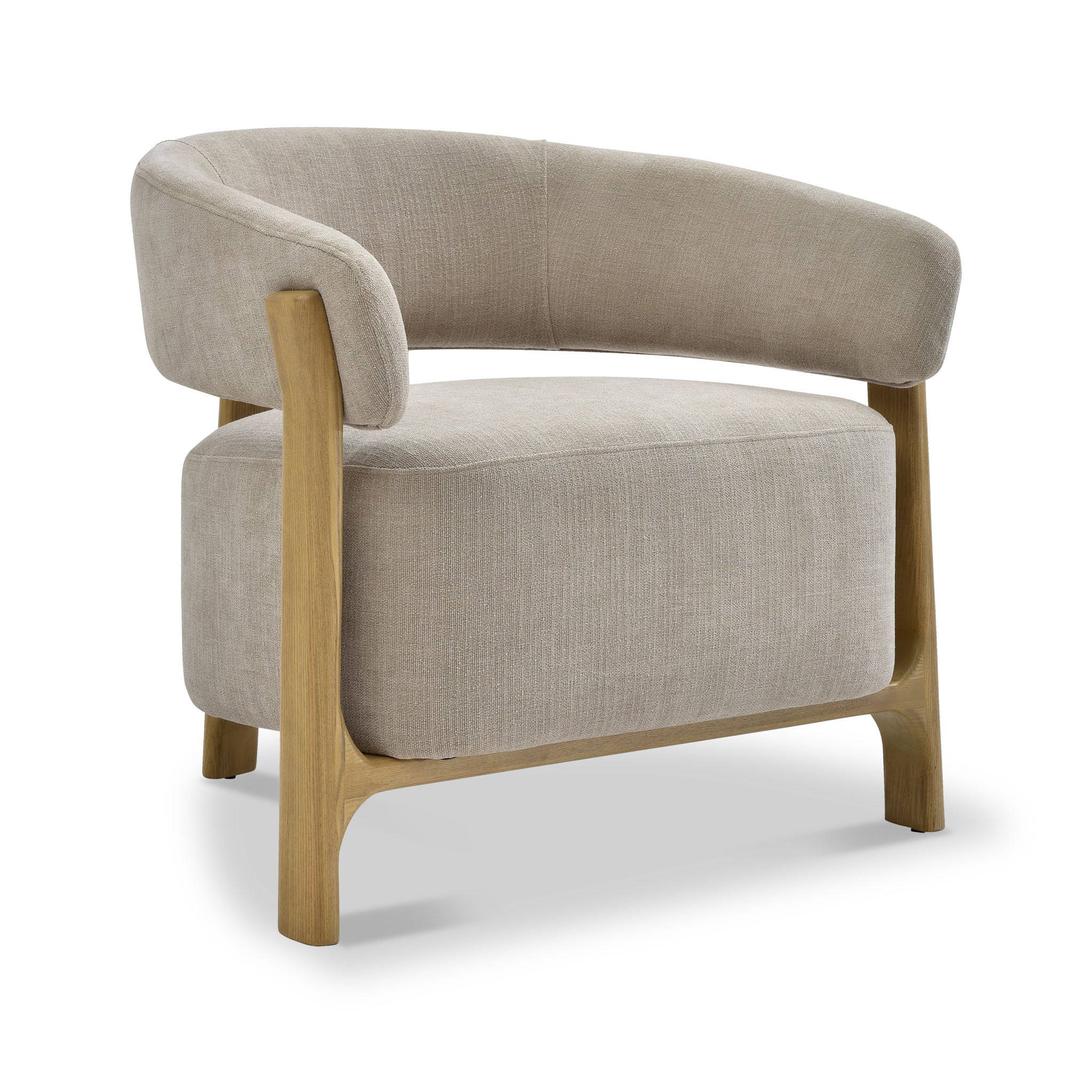 Sorelle Curved Accent Chair - Image 10