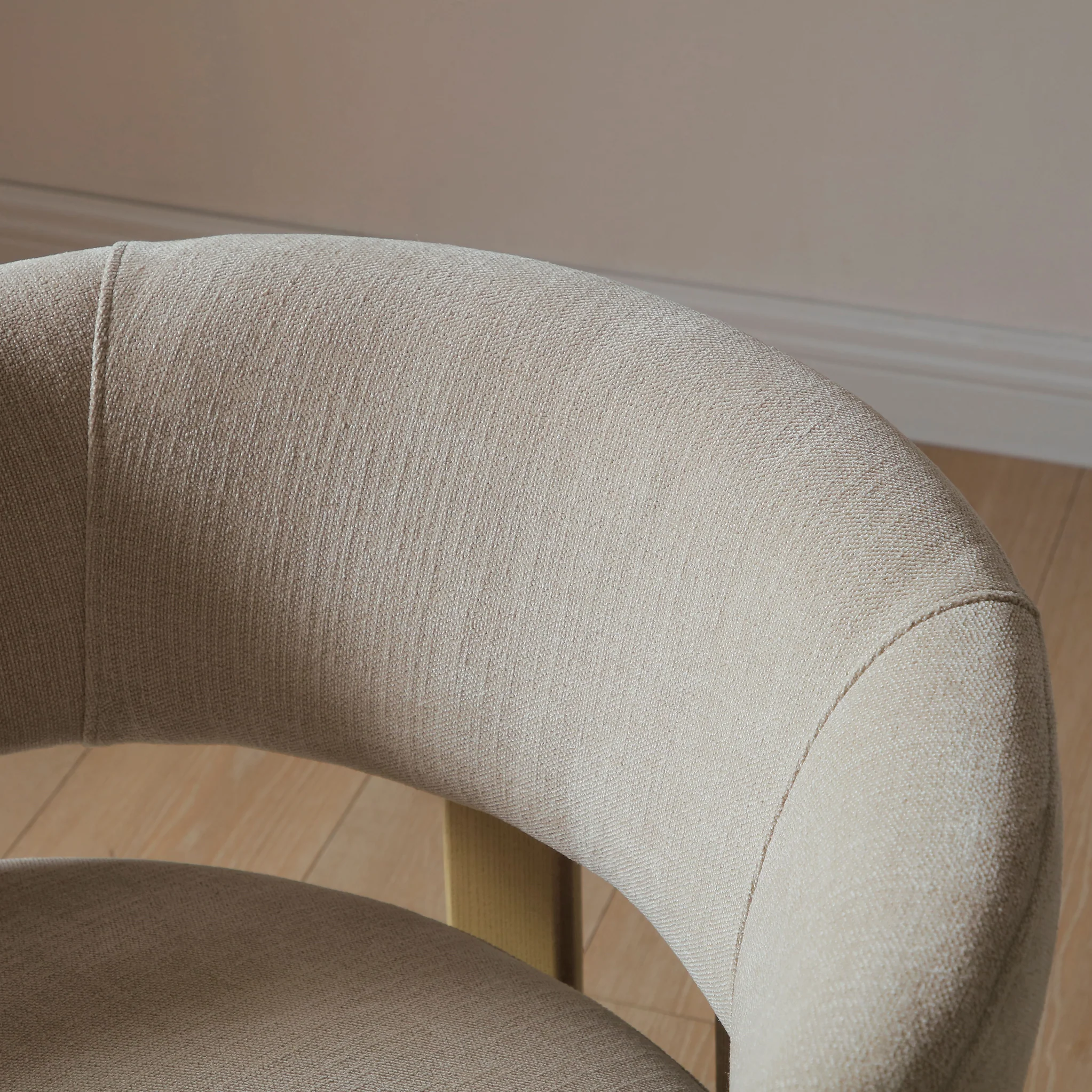 Sorelle Curved Accent Chair - Image 14