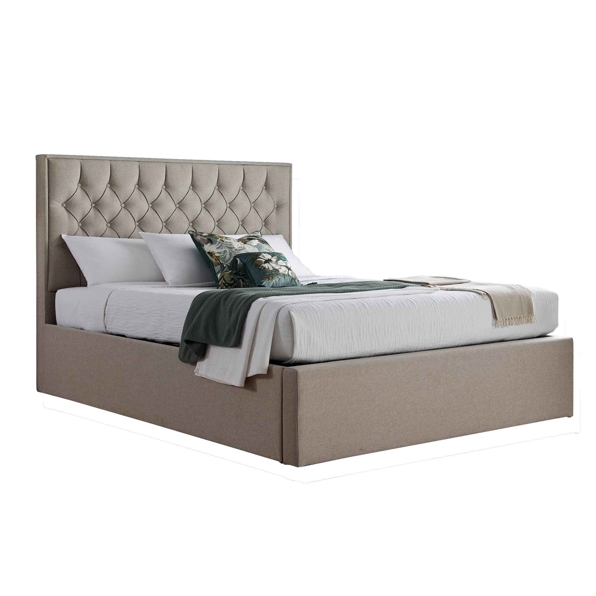 Sutton Upholstered Ottoman Storage Bed Frame - Image 38