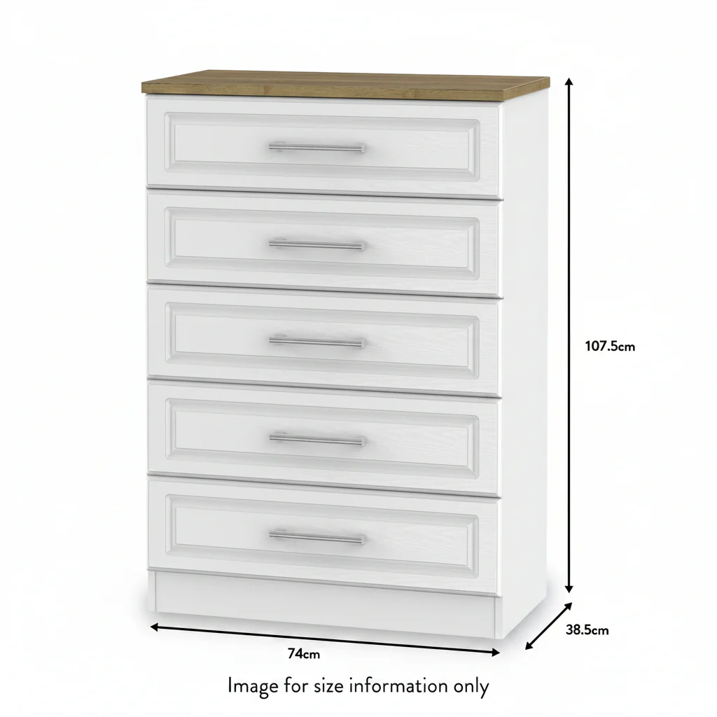 Talland 5 Drawer Chest - Image 17