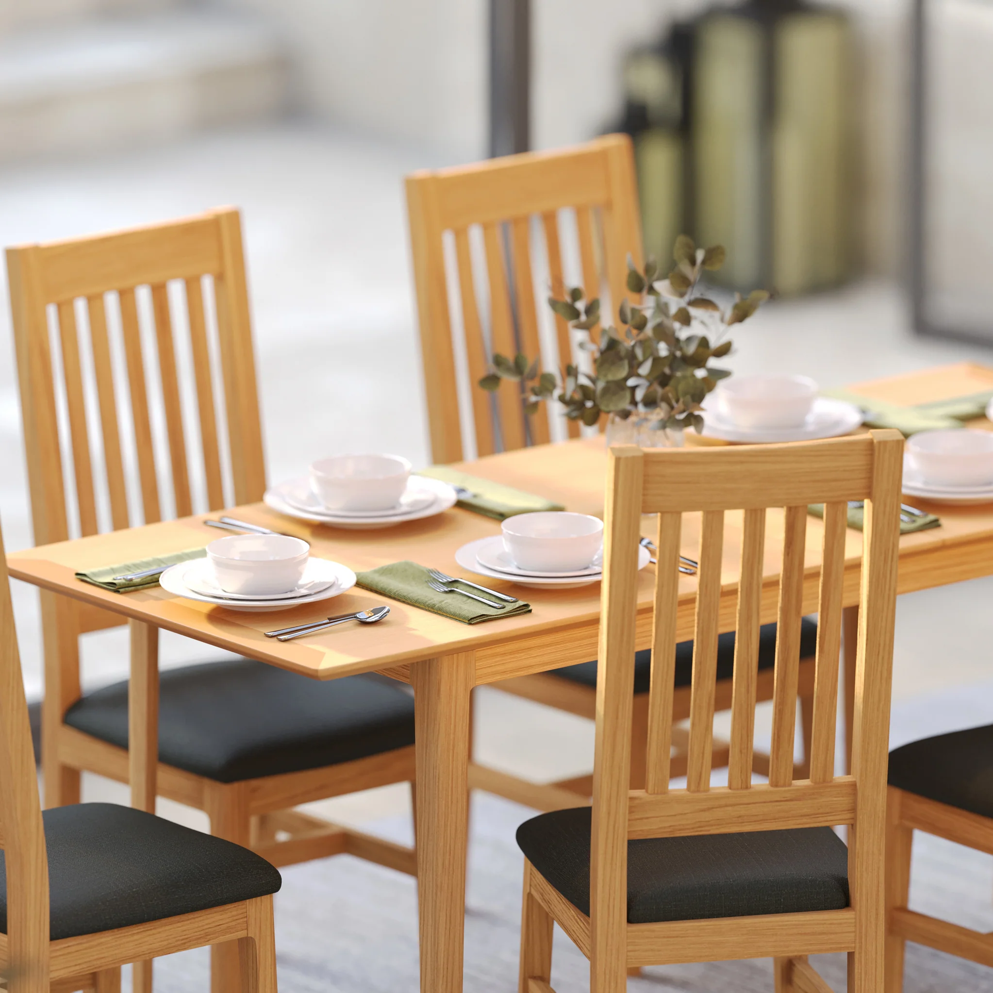Towan 140-180cm Extendable Dining Table - Image 6