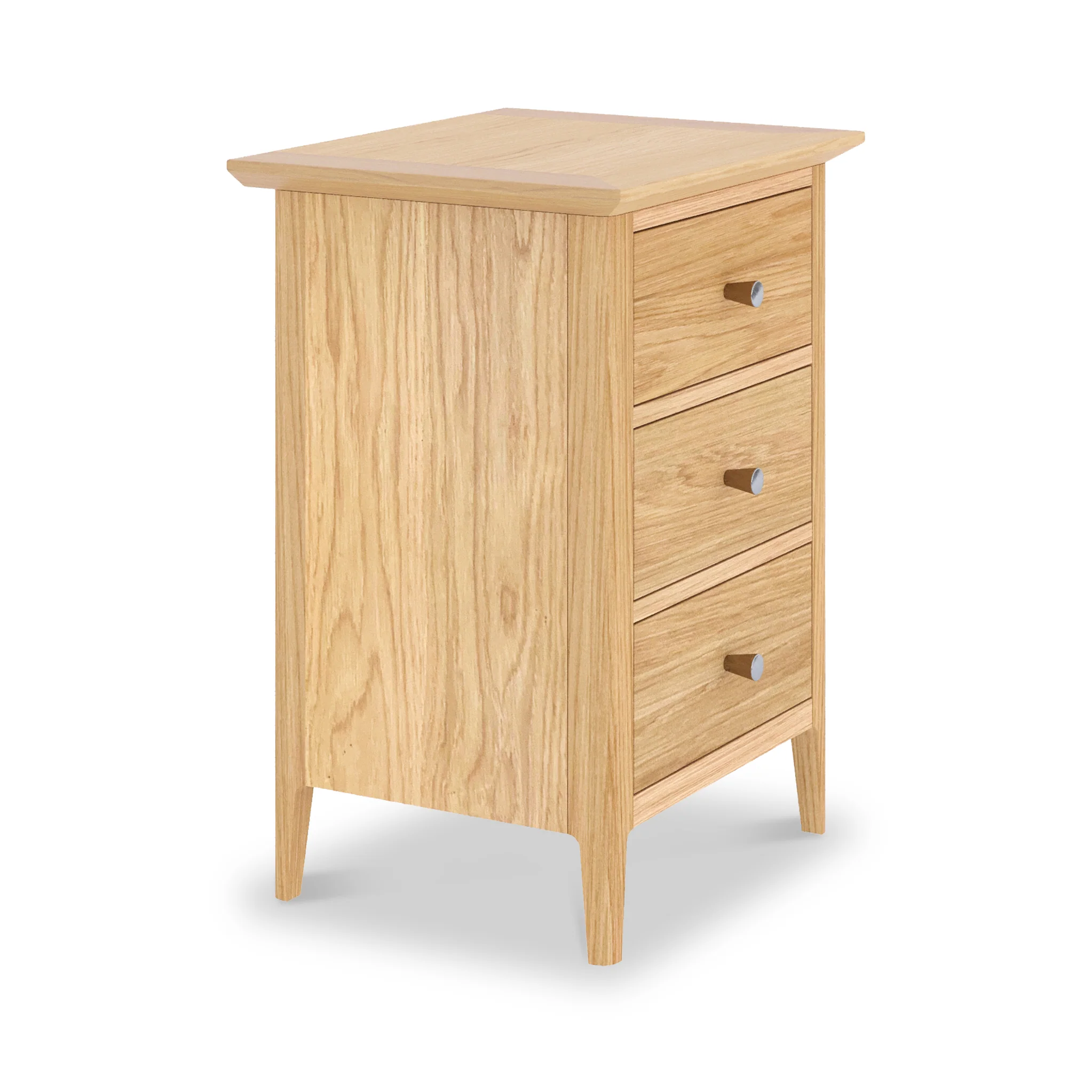 Towan Small 3 Drawer Bedside Table - Image 5