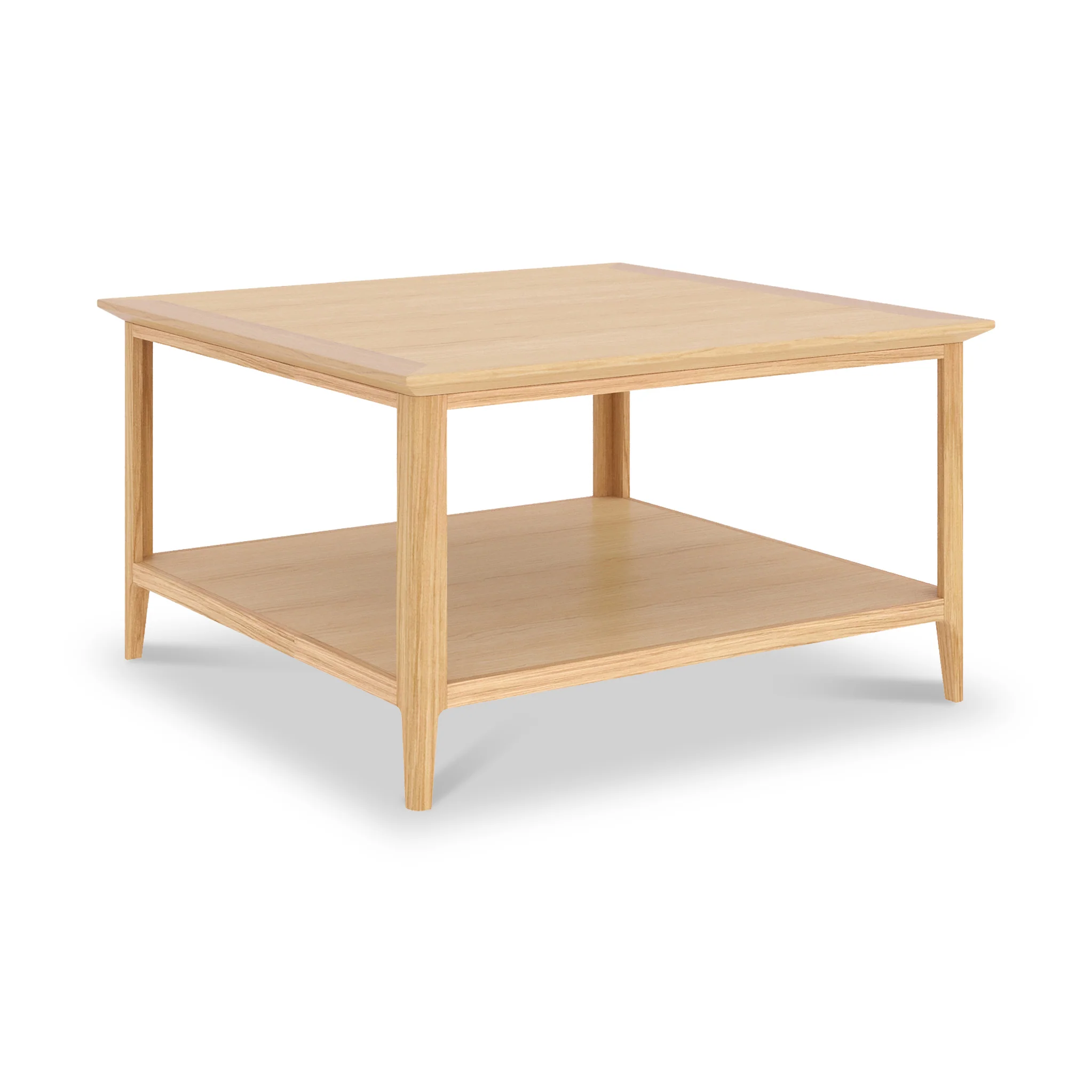 Towan Square Coffee Table With Shelf