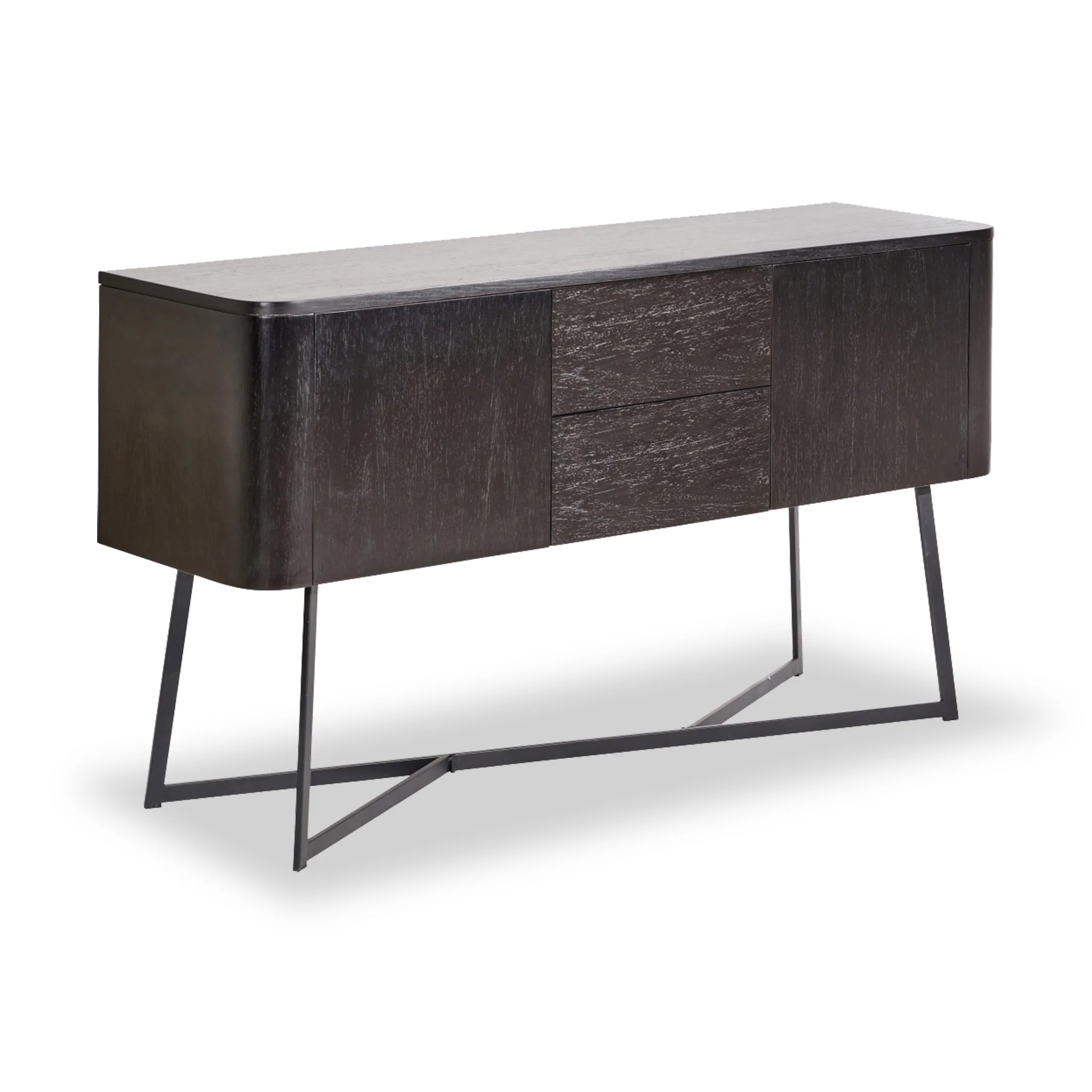 Ukiah Black Ash Large Sideboard