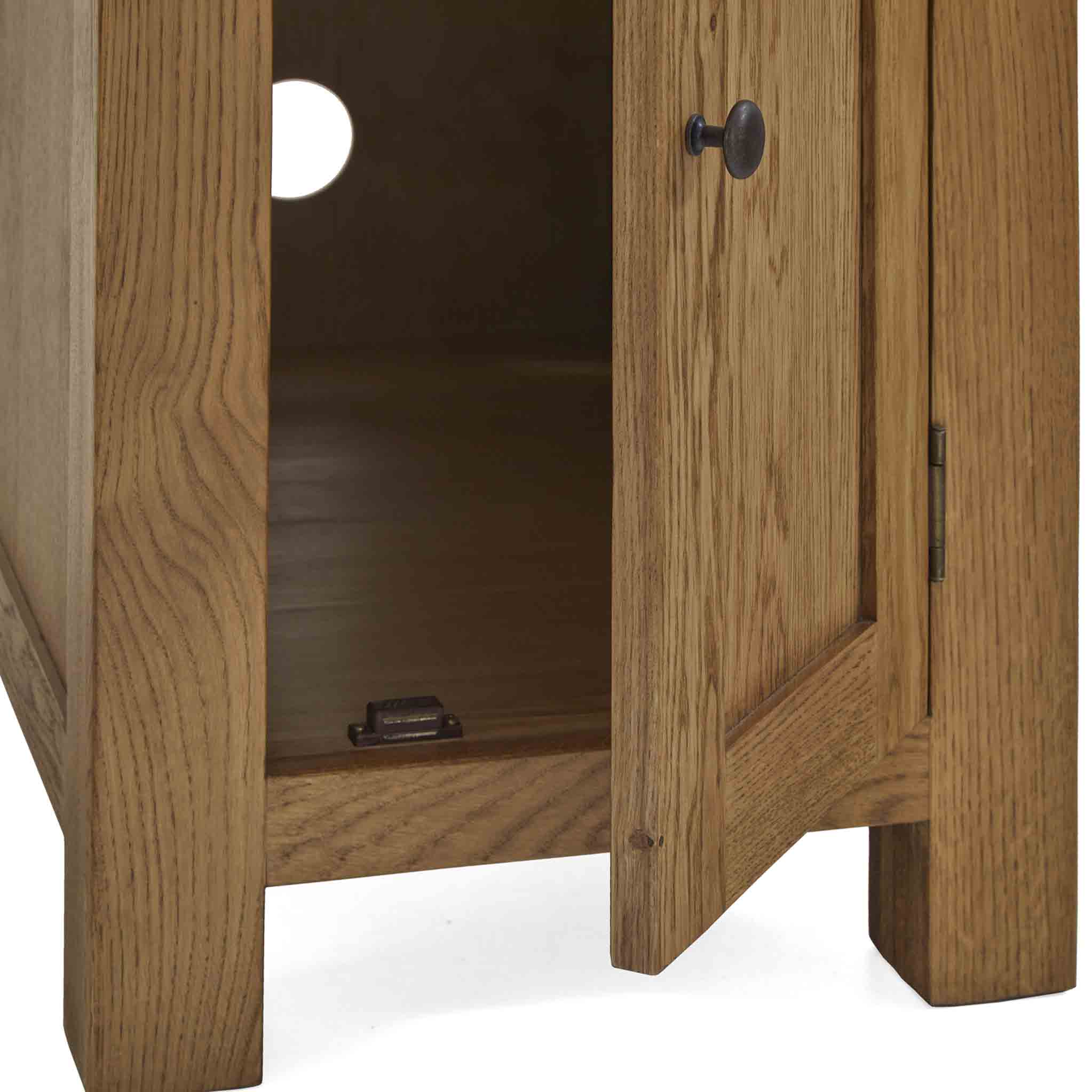 Zelah Oak Small Computer Desk - Image 8